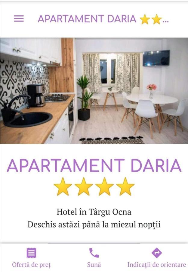 Apartament Daria Târgu Ocna Exterior photo